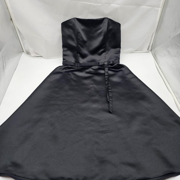 Jessica McClintock Dresses & Skirts - Jessica Mcclintock Sexy Little Black Dress Strapless Sz 8 Dinner Holiday Party